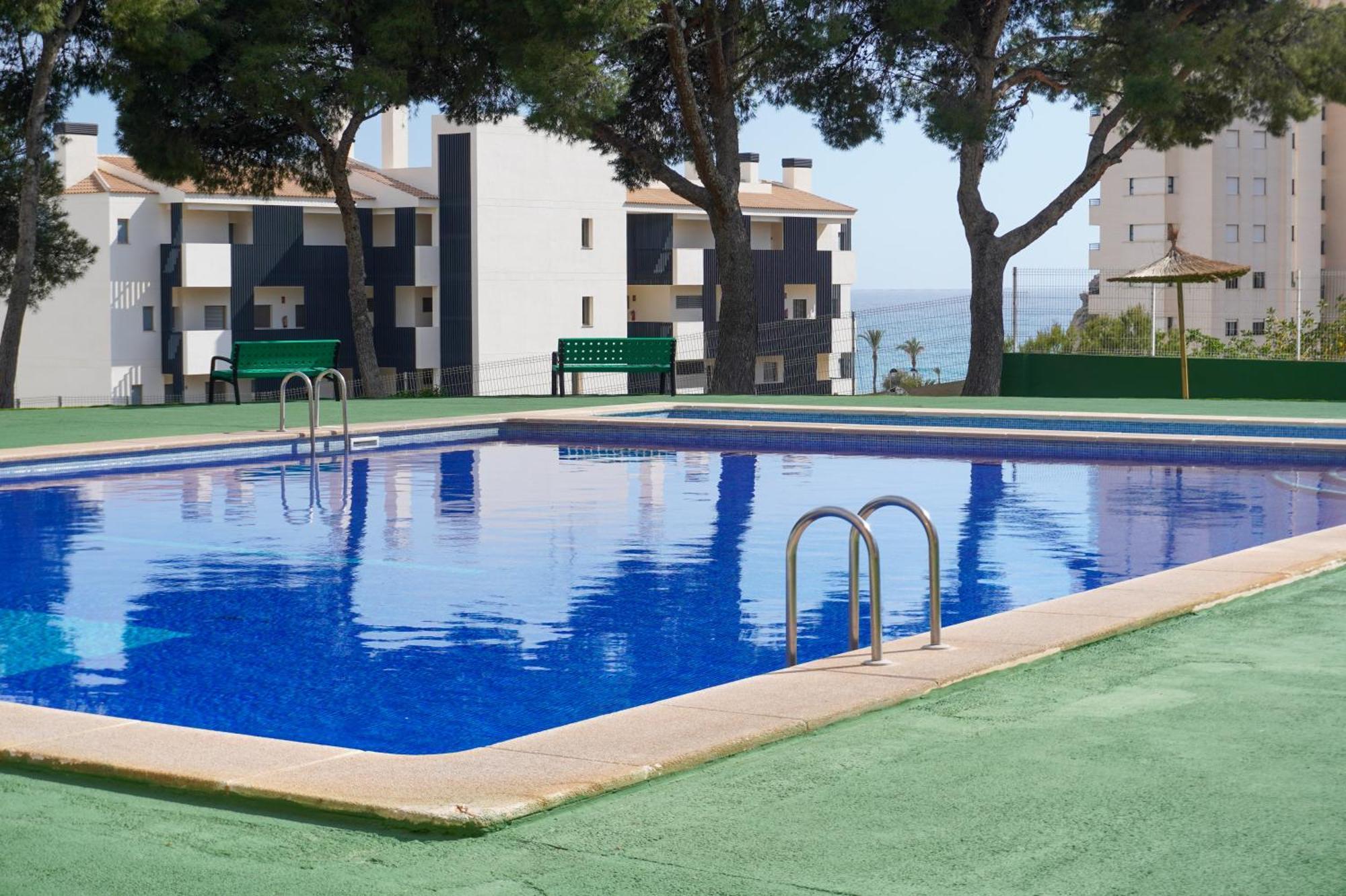 Apartamento Con Piscina En Villajoyosa By Bebalmy Eksteriør bilde
